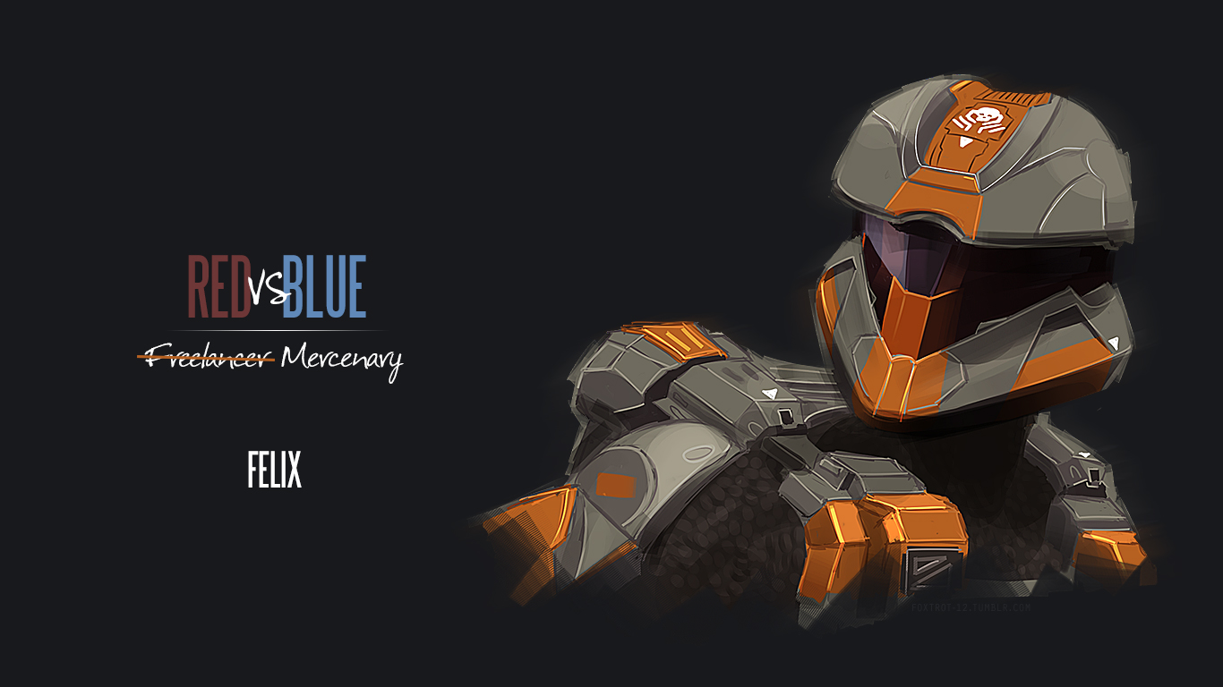 Rvb Fanart Wallpapers - Rvb Felix , HD Wallpaper & Backgrounds