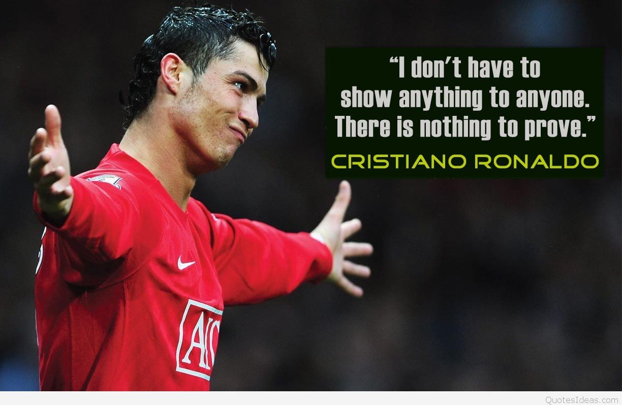 Best Cristiano Ronaldo Quotes Sayings Wallpapers Hd - Best Quotes Of Ronaldo , HD Wallpaper & Backgrounds