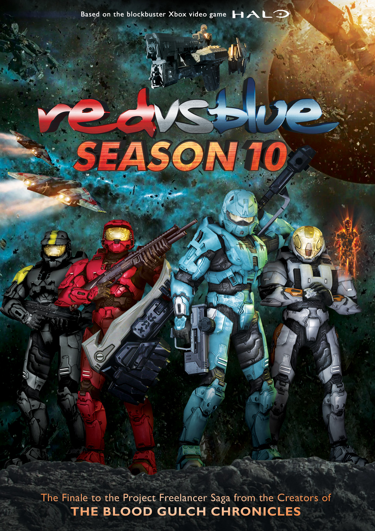 Rvb Season 10 Wallpaper - Red Vs Blue Season 10 , HD Wallpaper & Backgrounds