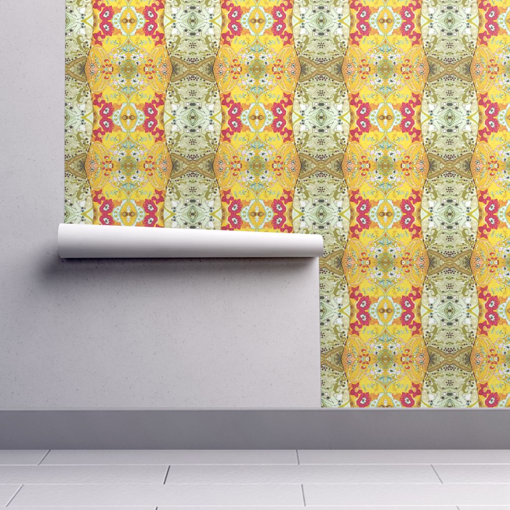 Isobar Durable Wallpaper Featuring Vintage Afghan And - Wall , HD Wallpaper & Backgrounds