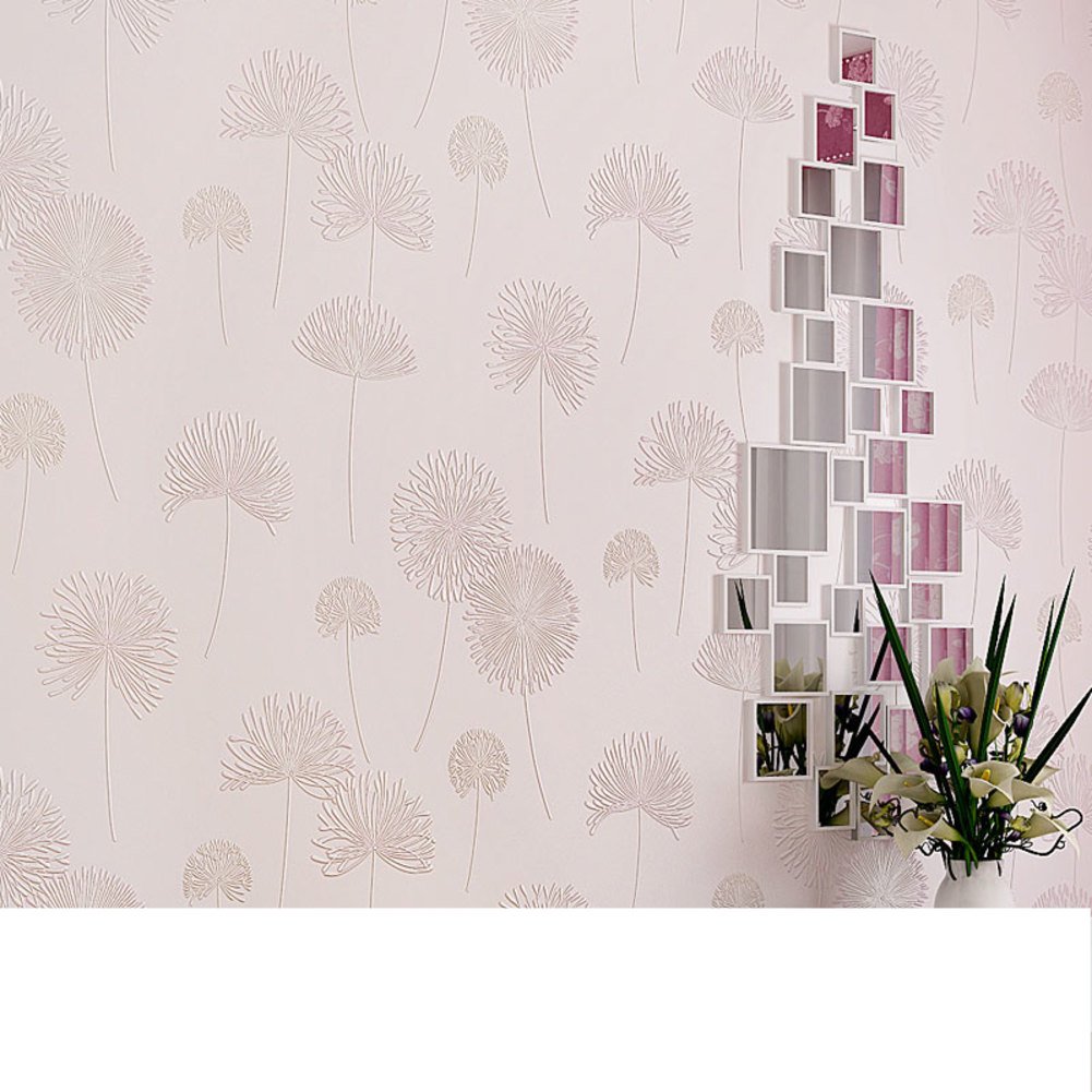 Dandelion Wallpaper/warm Living Room Bedroom Wallpaper/wallpaper - Wallpaper , HD Wallpaper & Backgrounds