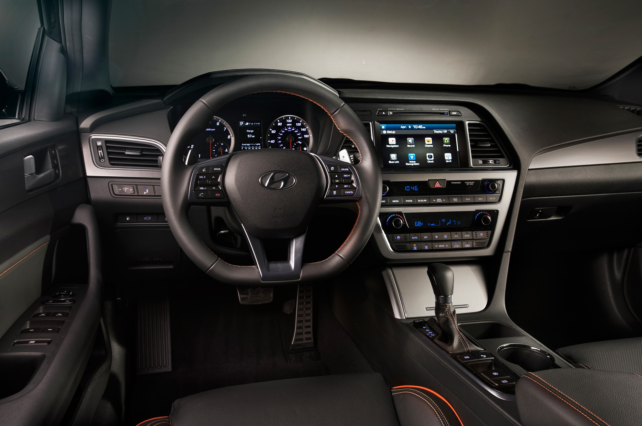 Sonata Hyundai 2015 Interior 1205556 Hd Wallpaper