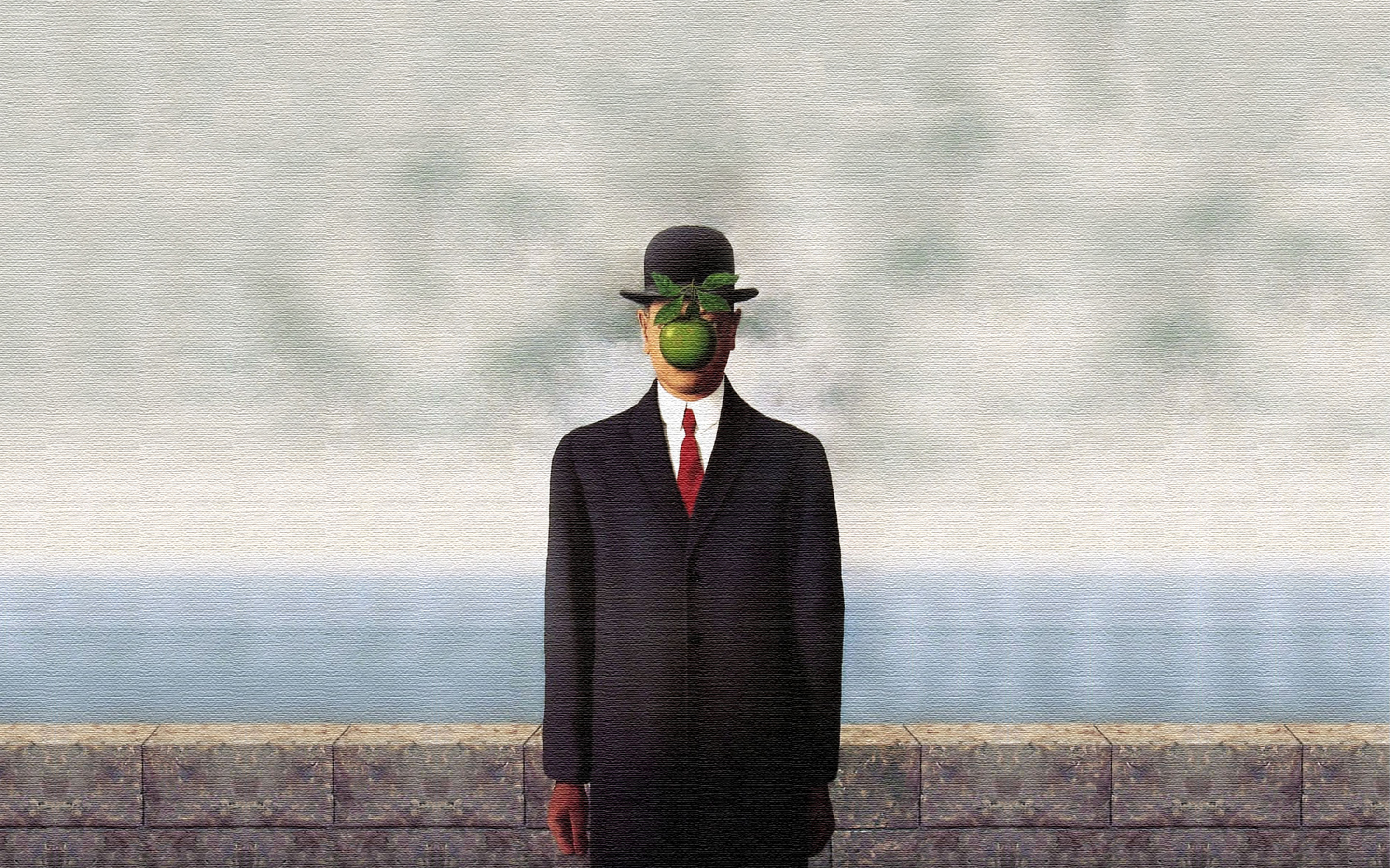 Rene Magritte Son Of Man Wallpaper Rene Magritte (1206438) HD Wallpaper & Backgrounds Download