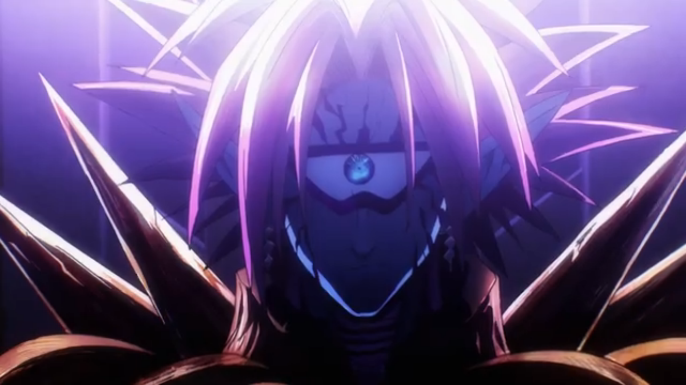 Anime Purple Violet Computer Wallpaper Mangaka Black - One Punch Man Lord Boros , HD Wallpaper & Backgrounds