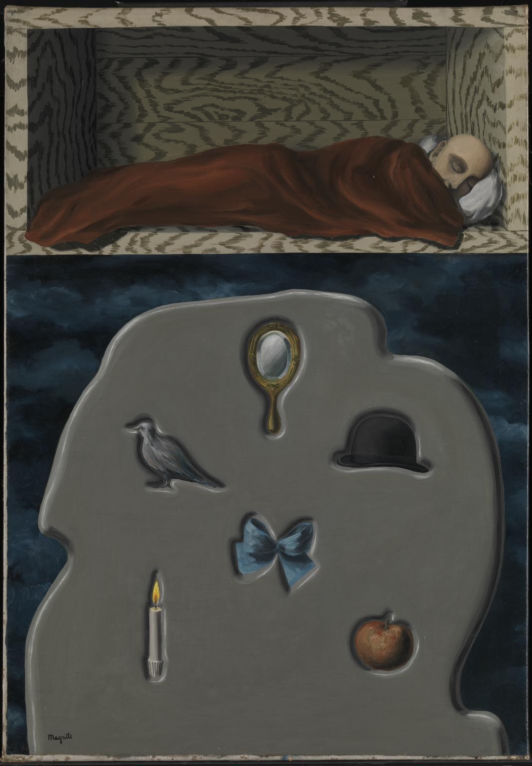 René Magritte, 'the Reckless Sleeper' - Rene Magritte The Reckless Sleeper , HD Wallpaper & Backgrounds