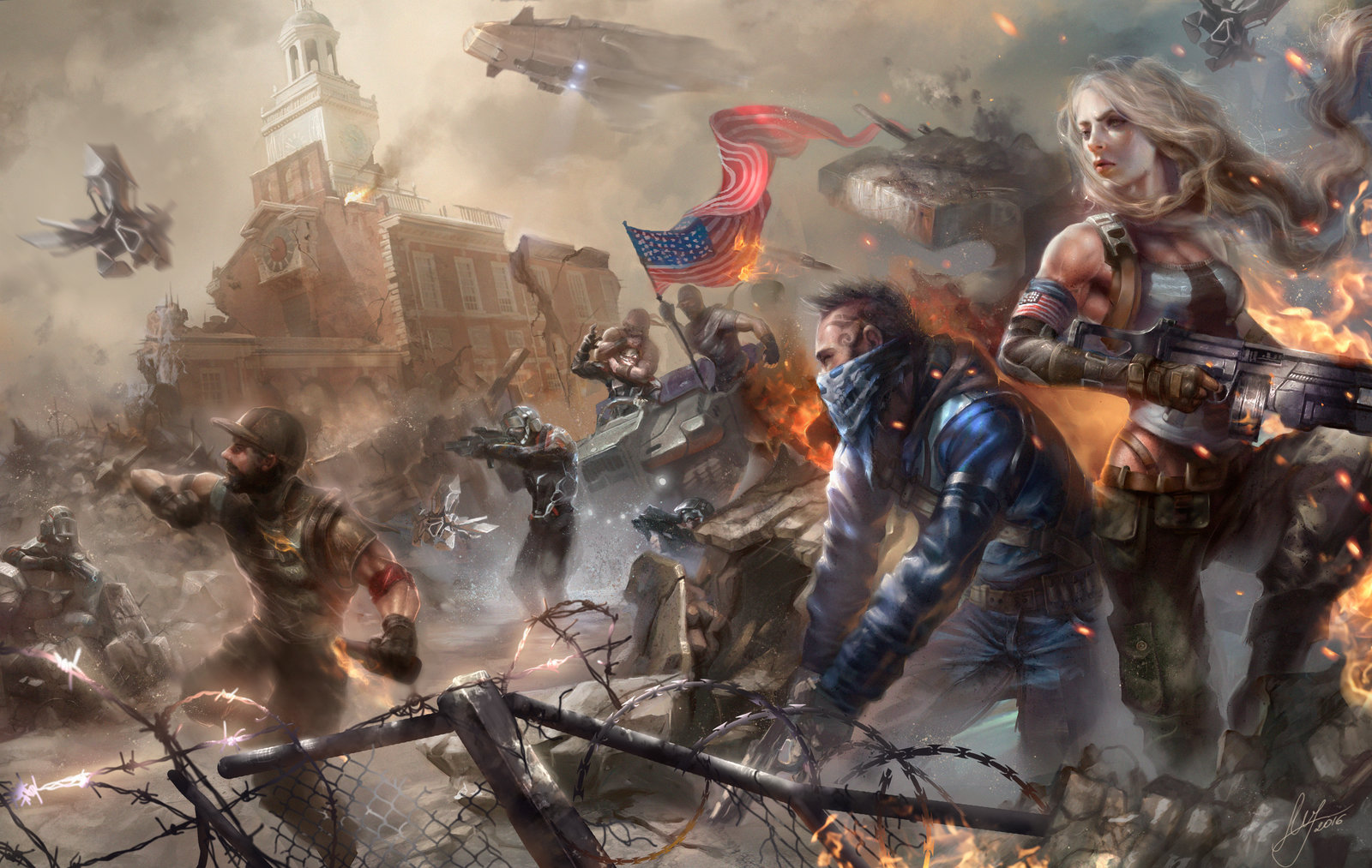 The Revolution Backgrounds, Compatible - Home Front The Revolution , HD Wallpaper & Backgrounds