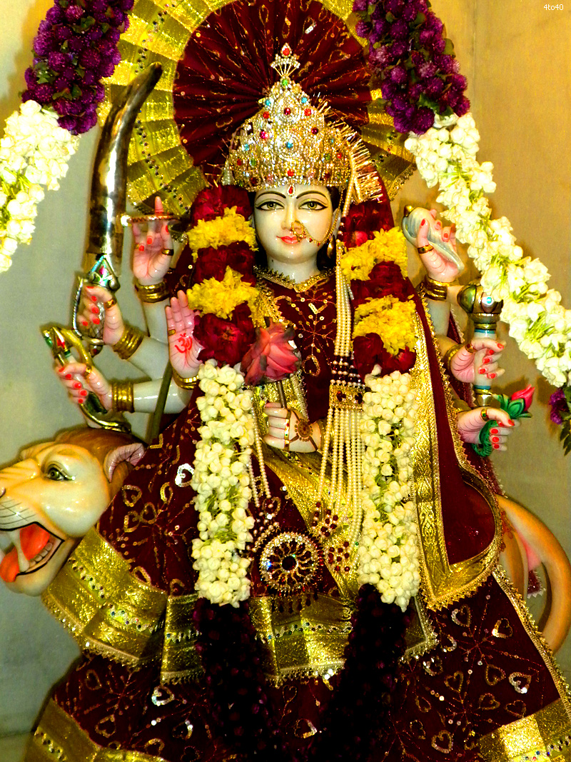 Durga Matha Wallpapers,goddess Durga Matha Photos,durga - Durga Maa Image Hd Download , HD Wallpaper & Backgrounds