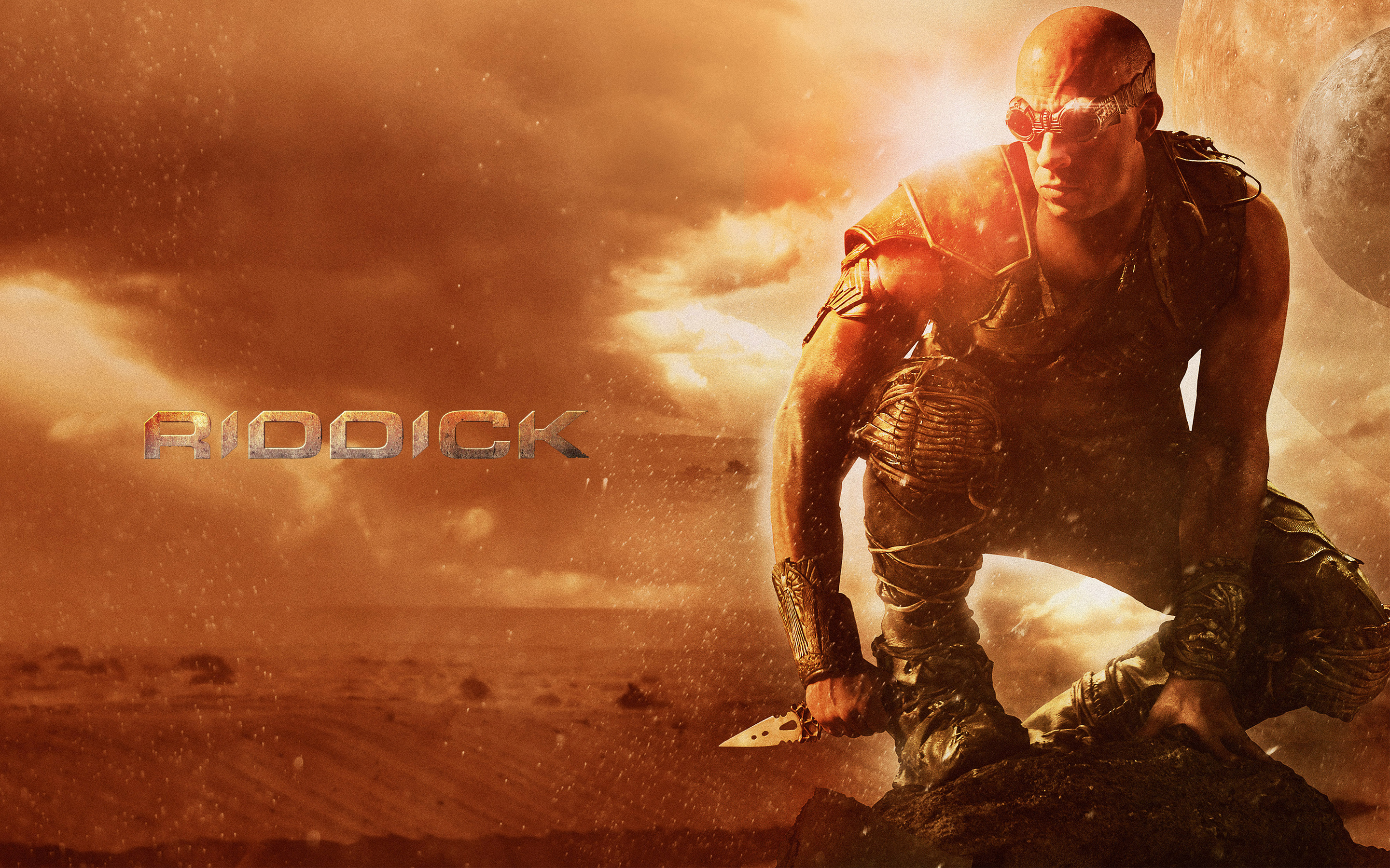 Riddick - Film Riddick , HD Wallpaper & Backgrounds