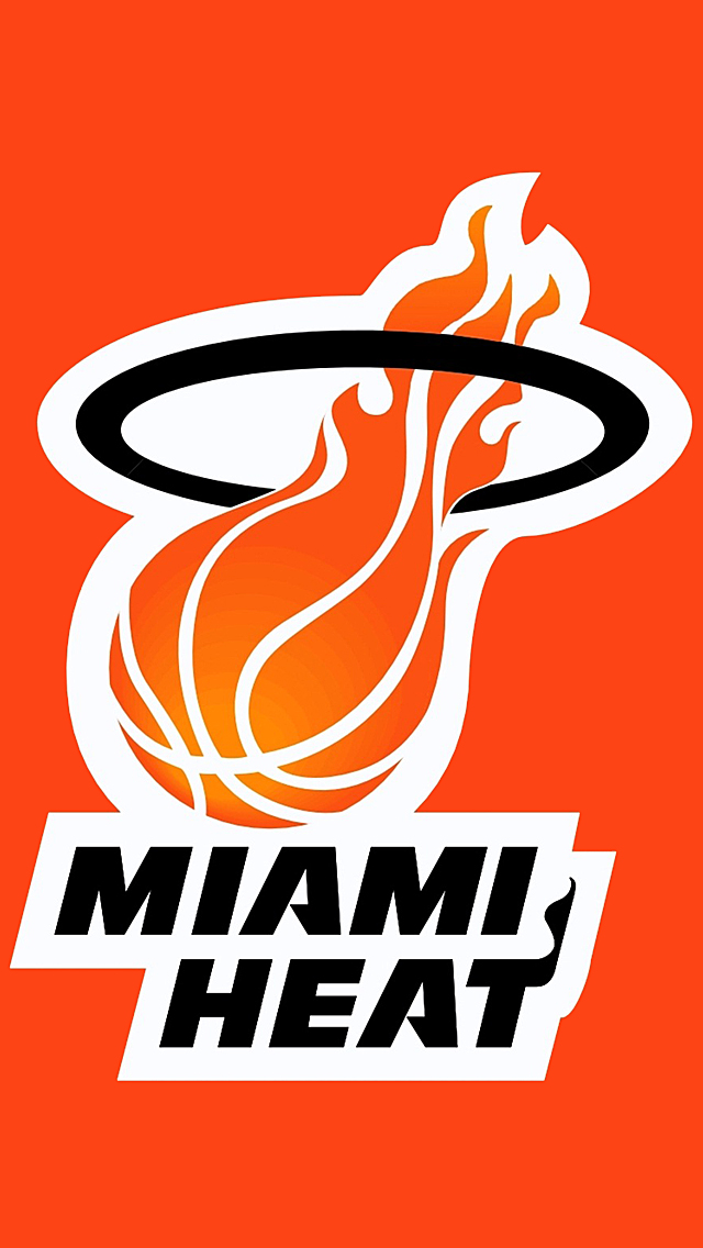 Miami Heat Iphone Wallpaper Hd - Miami Heat Wallpaper Iphone , HD Wallpaper & Backgrounds