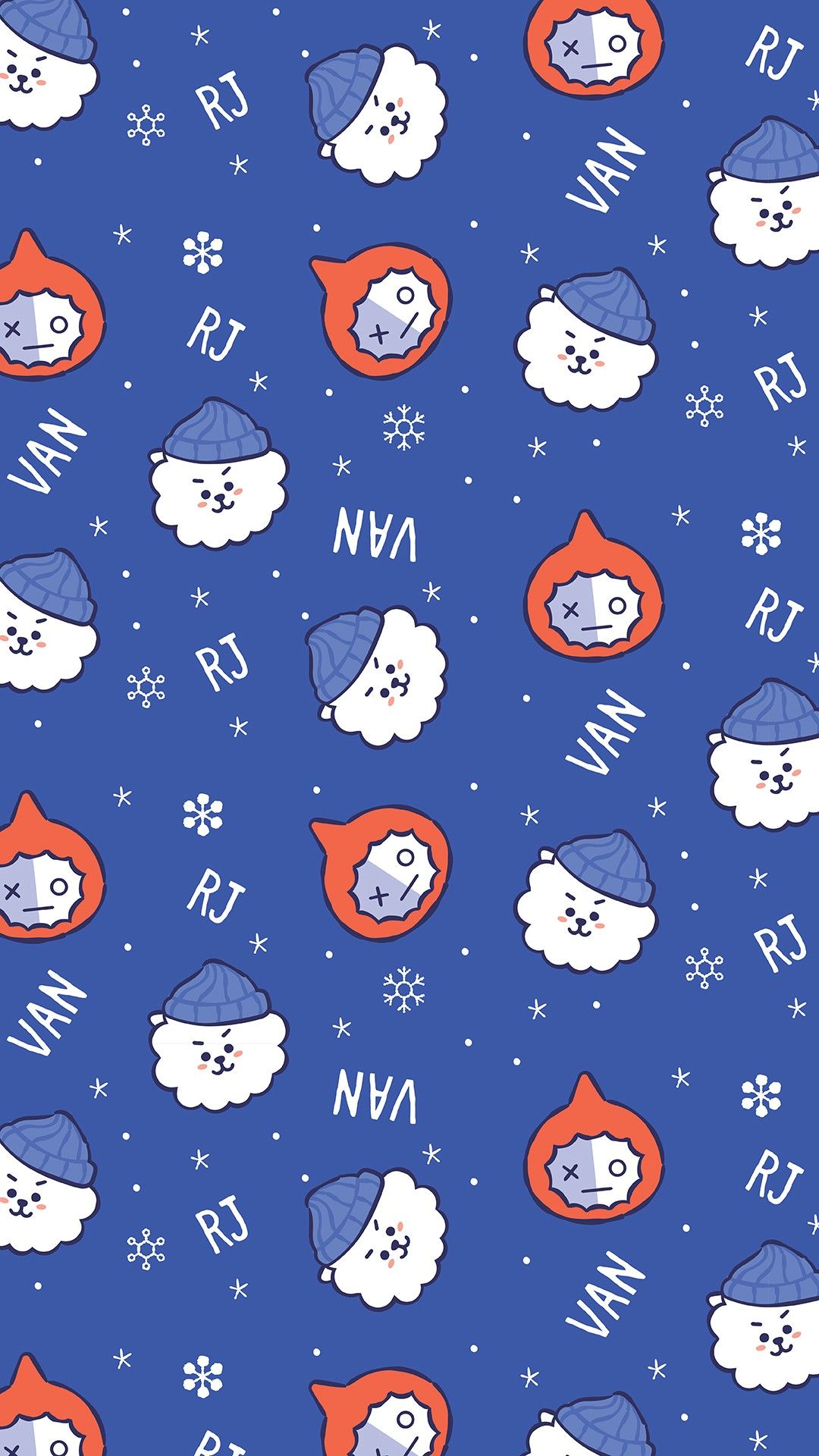 Rj Van Let It Snow Wallpaper Hd Lockscreen Linefriends