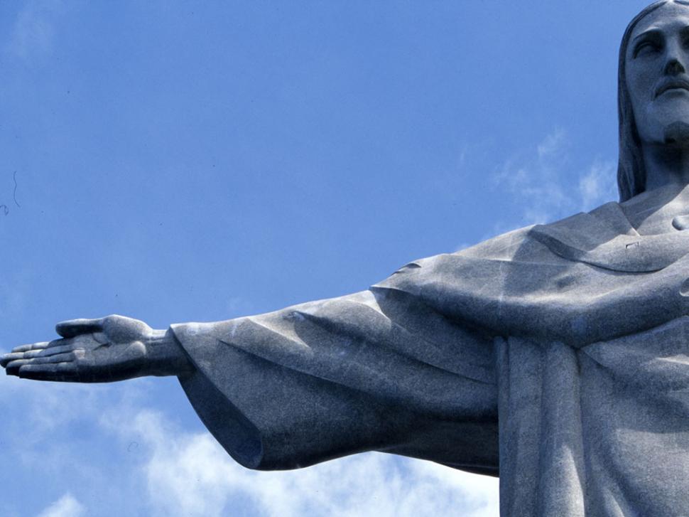 Christ The Redeemer Statue Sculpture Rio De Janeiro - Rio De Janeiro Jesus Statue Hd , HD Wallpaper & Backgrounds
