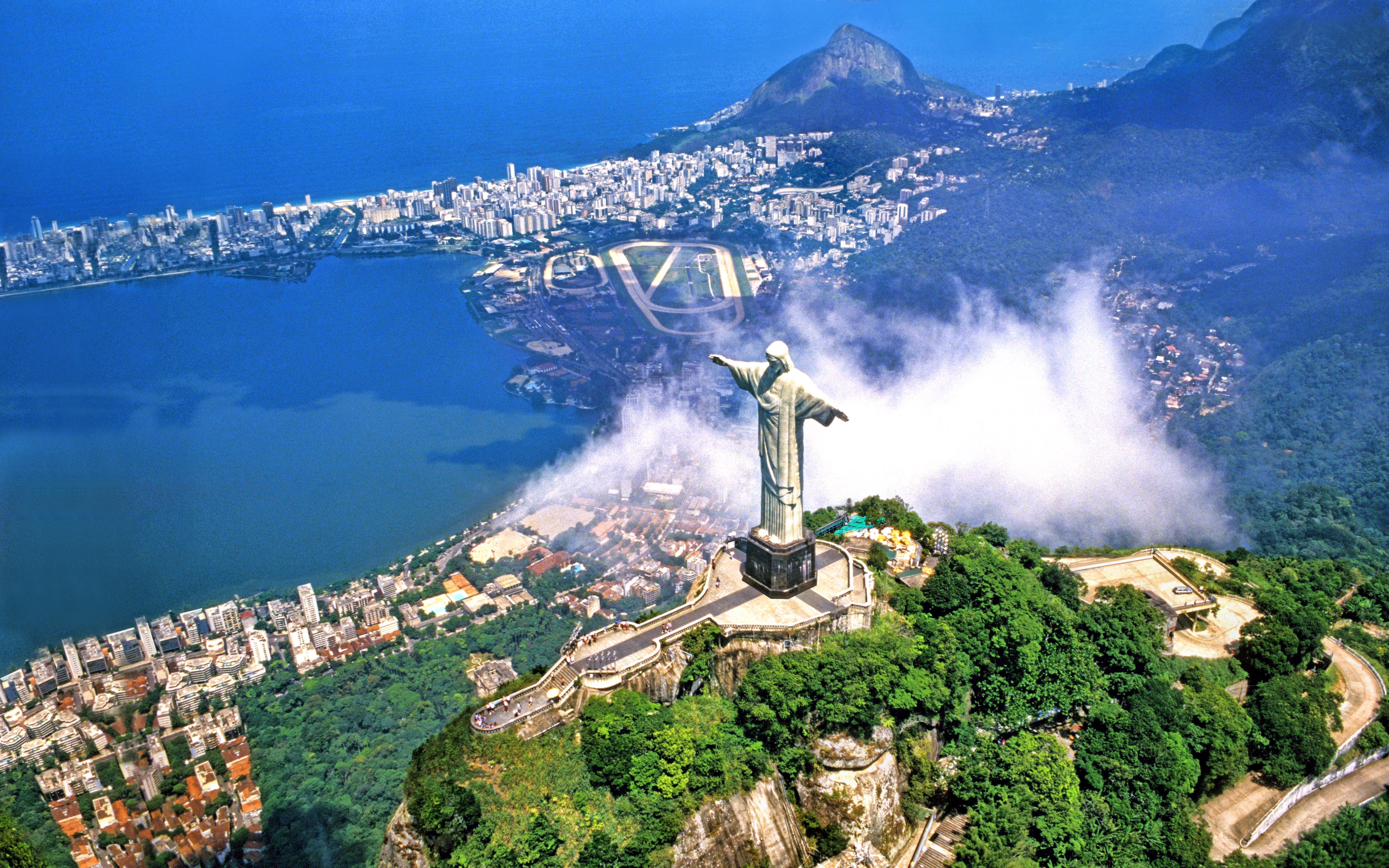 Christ The Redeemer Desktop Nexus Wallpaper - Rio Gets Unesco World Heritage Status , HD Wallpaper & Backgrounds