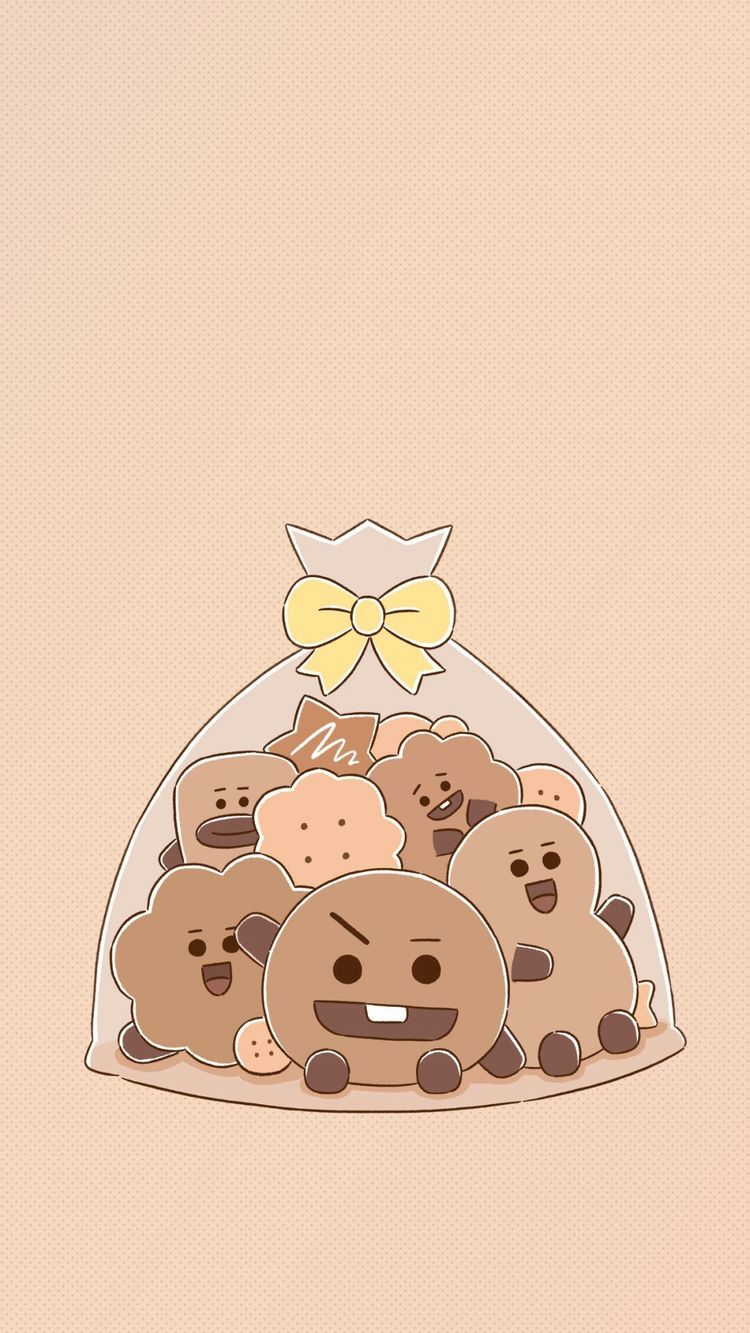 #bt21 🌟🌙 #shooky #cooky #tata #chimmy #mang #koya - Bt21 Shooky Wallpaper Hd , HD Wallpaper & Backgrounds