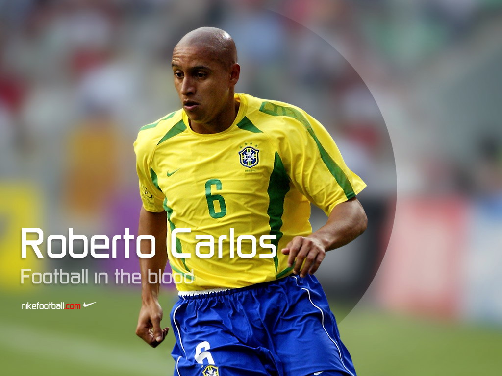 Attack Is The Best Form Of Defence ~ Roberto Carlos - Roberto Carlos Brasil Wallpaper Hd , HD Wallpaper & Backgrounds