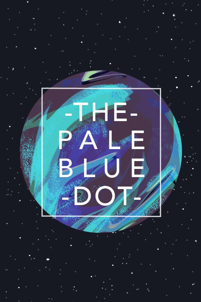 The Pale Blue Dot Wallpaper - Graphic Design , HD Wallpaper & Backgrounds