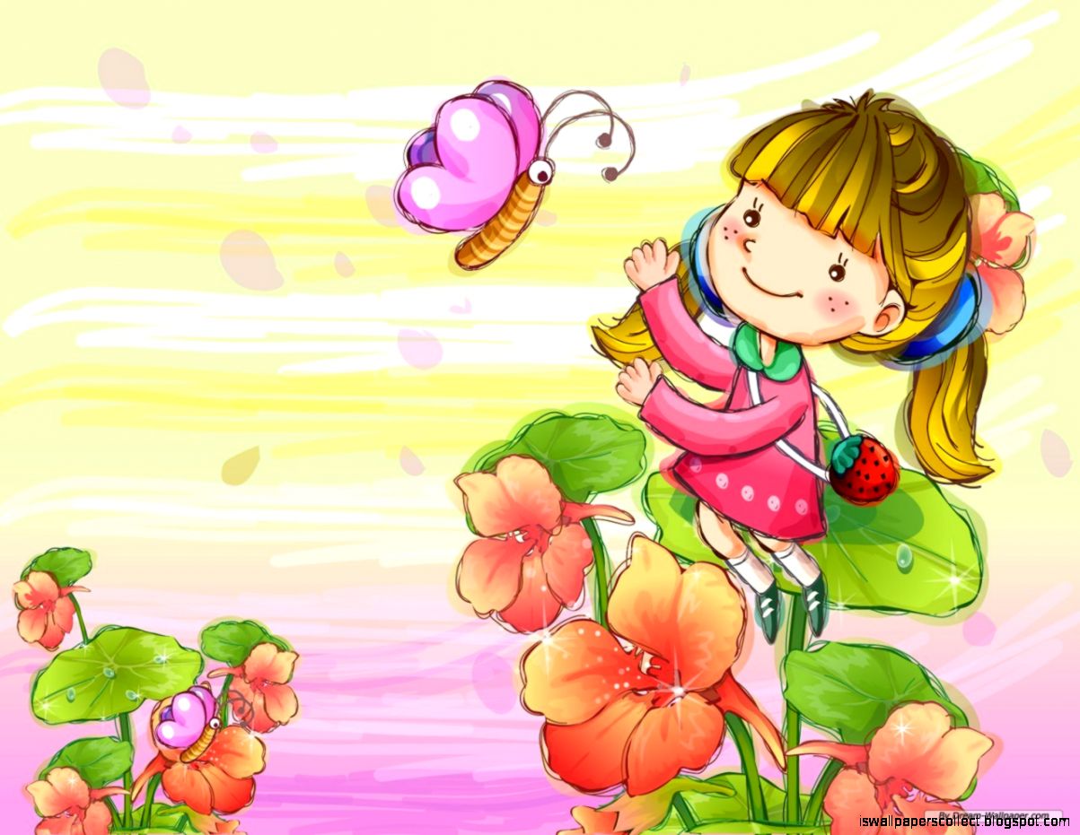 View Original Size - Cartoon Images Of Childhood , HD Wallpaper & Backgrounds