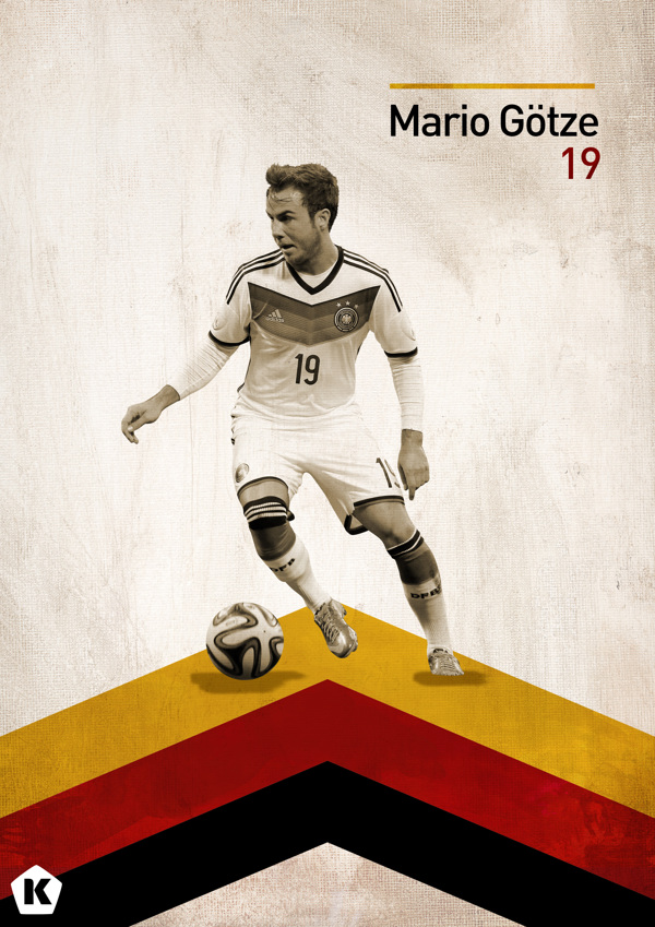 38 Images About Mario Götze On We Heart It - Germany National Football Team , HD Wallpaper & Backgrounds