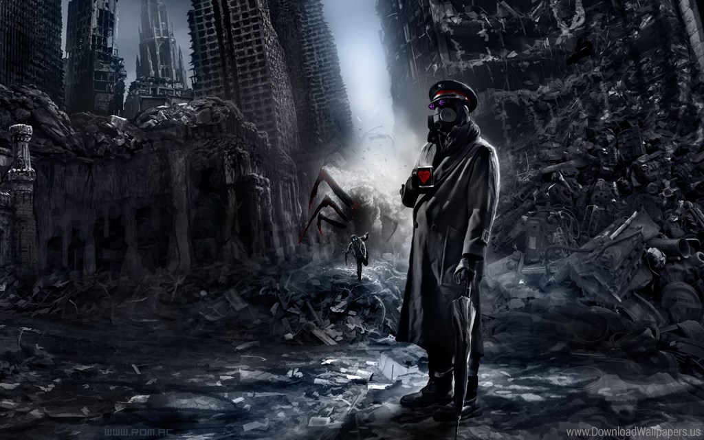 Alexiuss Art Captain Of The City Romance Of The Post Apocalyptic Fantasy Art Hd Wallpaper Backgrounds Download