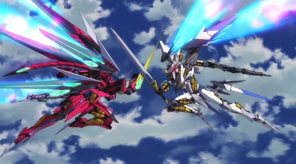 Such As Gundam Seed And At One Point Even Tales Of - Cross Ange Black Mecha , HD Wallpaper & Backgrounds