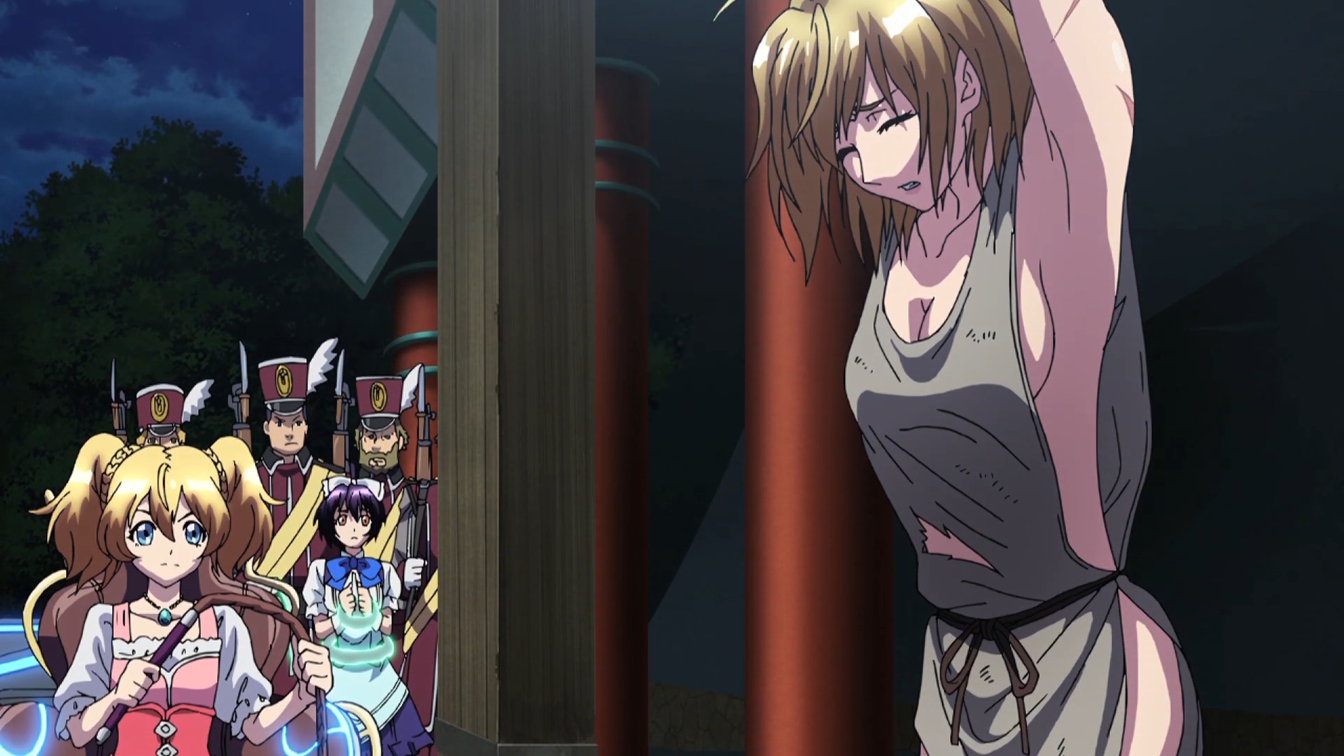 Cross Ange - - Anime Cross Ange Naked , HD Wallpaper & Backgrounds
