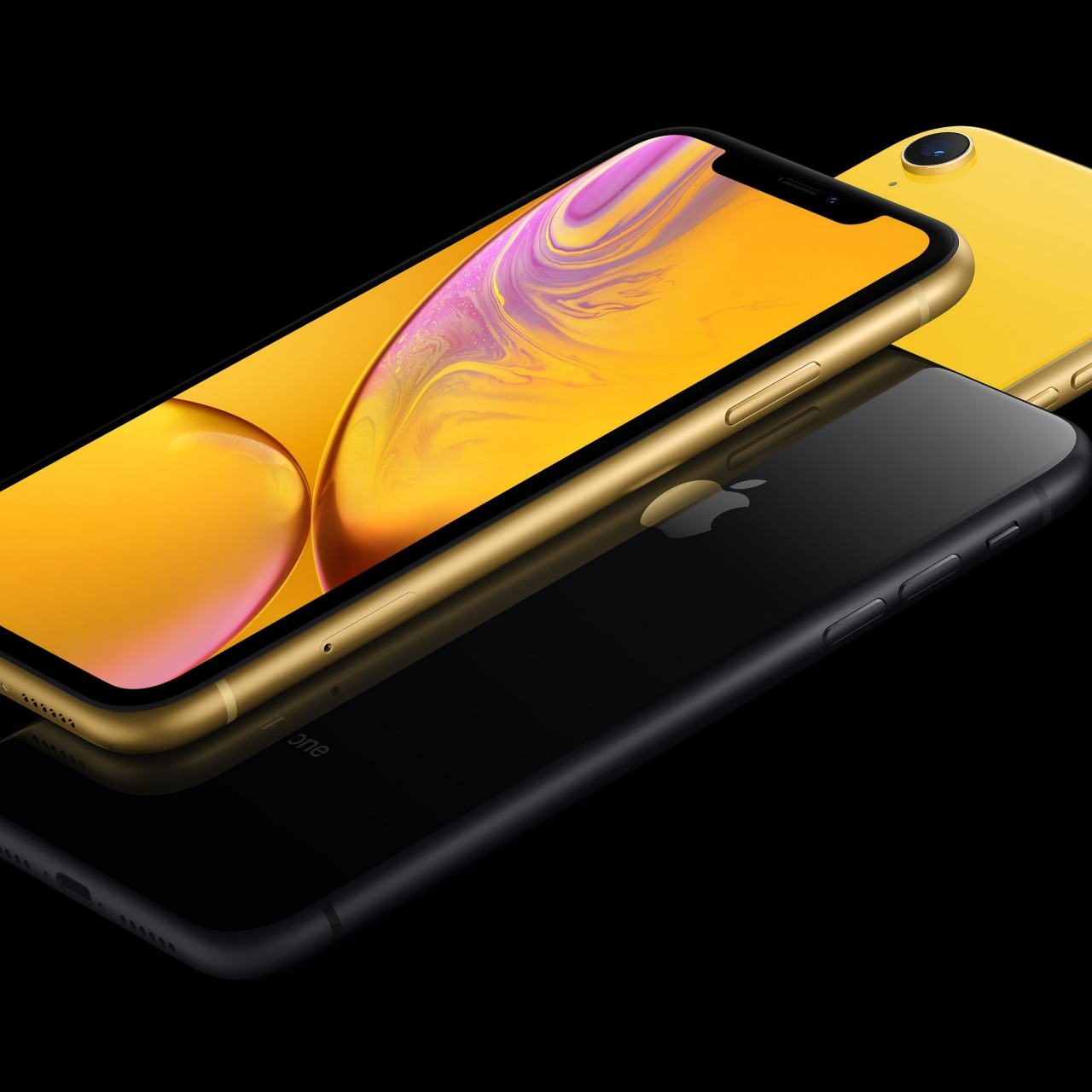 Other Dimensions Of This Wallpaper - Yellow Iphone Xr Live , HD Wallpaper & Backgrounds