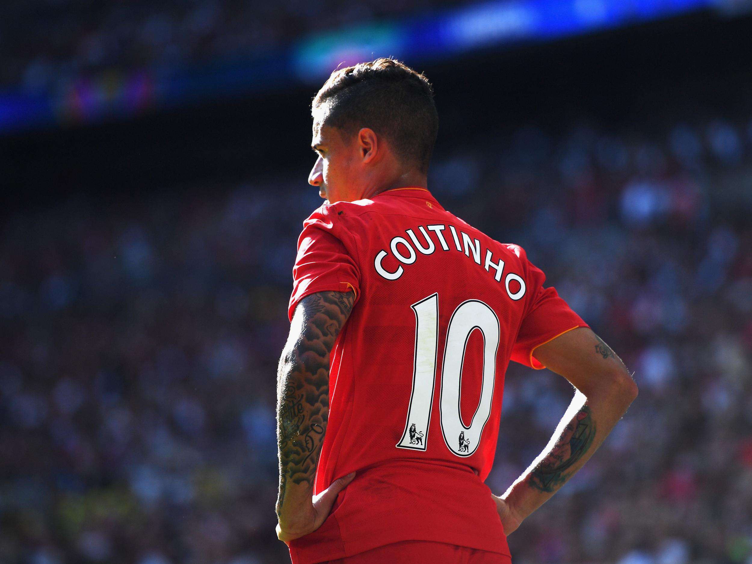 Philippe - Philippe Coutinho Back , HD Wallpaper & Backgrounds