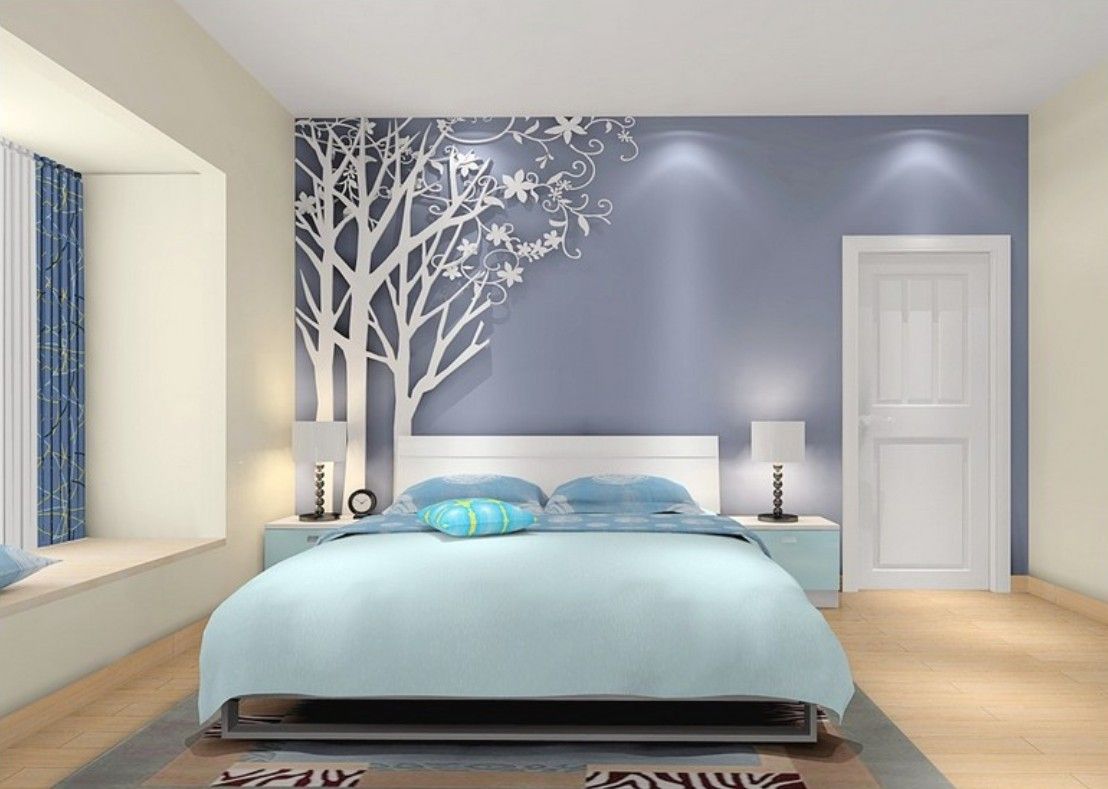 #potinterior #potfuniture Bed Room Design Ideas 3d - Romantic Modern Bedroom Design , HD Wallpaper & Backgrounds