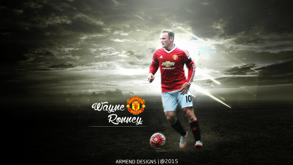 Wayne Rooney Wallpaper 2015 - Kick Up A Soccer Ball , HD Wallpaper & Backgrounds