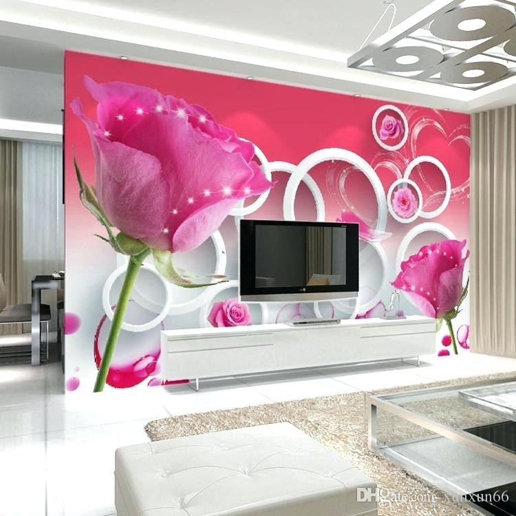 Fashion Romantic Roses Background Wallpaper Stereo - Flower Red White Wallpaper Living Room , HD Wallpaper & Backgrounds