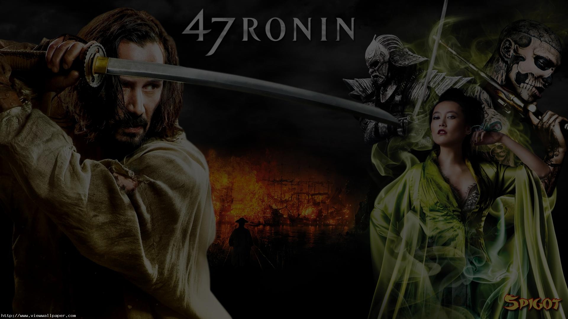 47 Ronin, Hd Wallpaper From The Movie 47 Ronin - Rick Genest 47 Ronins , HD Wallpaper & Backgrounds