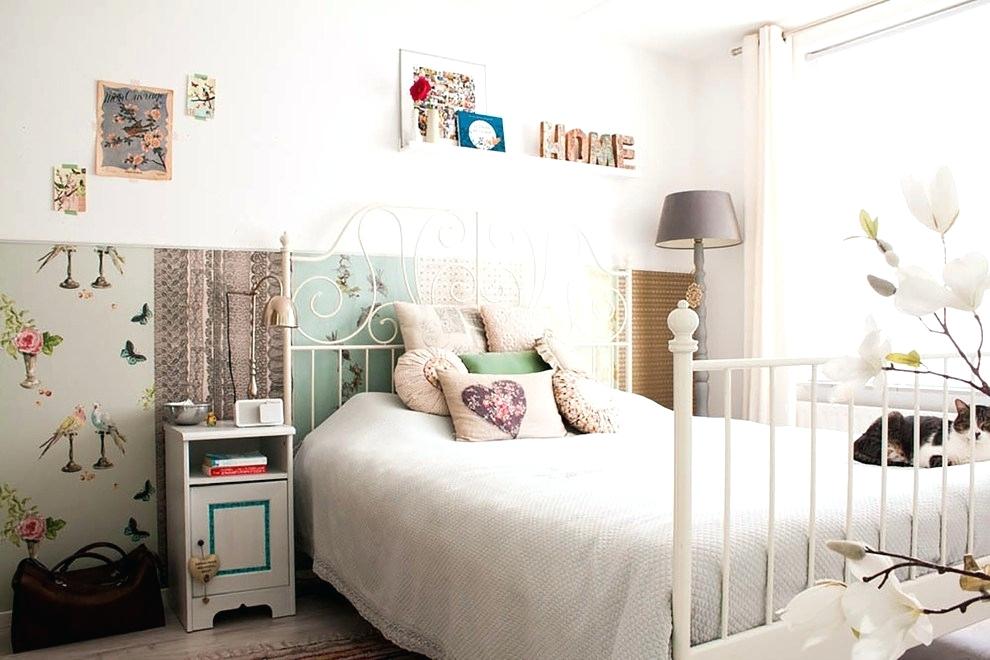 Romantic Iron Beds Bedroom Curtain Design With Floor - تخت خواب دونفره آهنی , HD Wallpaper & Backgrounds