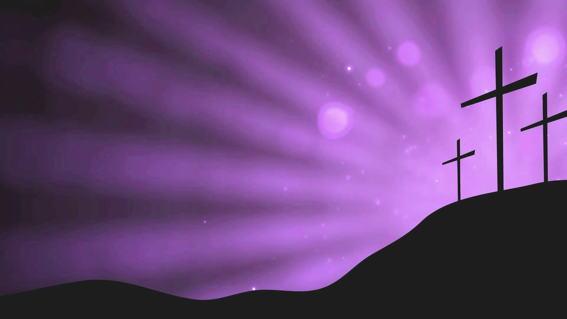 Purple Holy Week Background , HD Wallpaper & Backgrounds