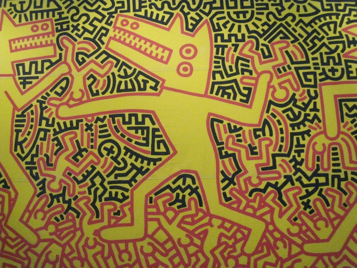 Keith Haring Wallpaper Best Of Lila Prime Keith Haring - Keith Haring , HD Wallpaper & Backgrounds