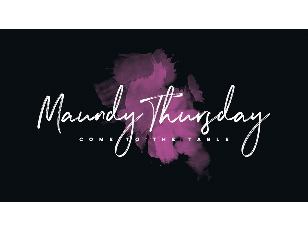 Maundy Thursday Is The Thursday Of Holy Week Which - Calligraphy , HD Wallpaper & Backgrounds