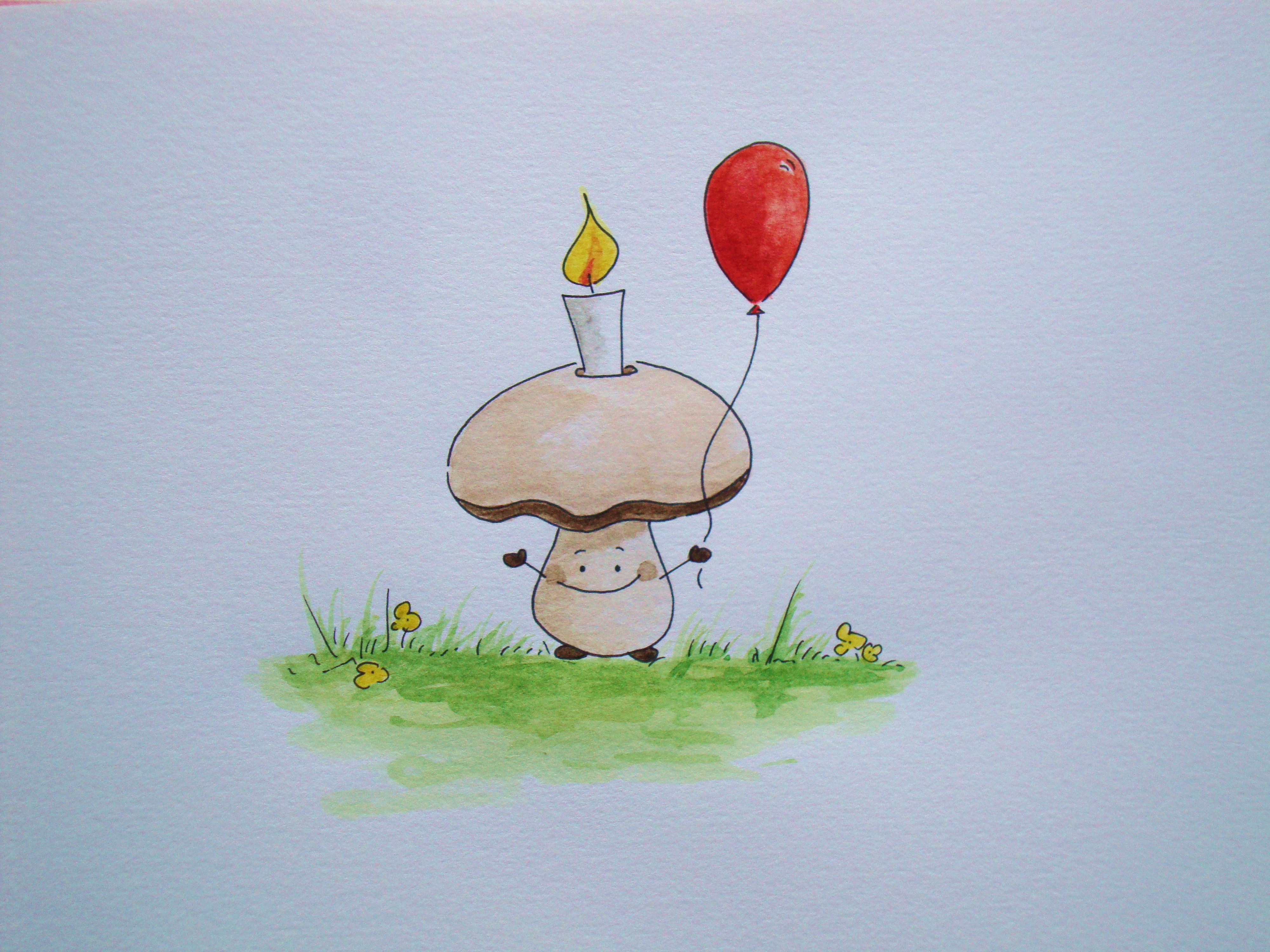 ¡feliz Cumpleaños Laura Alt Text - Happy Birthday Mushroom Head , HD Wallpaper & Backgrounds