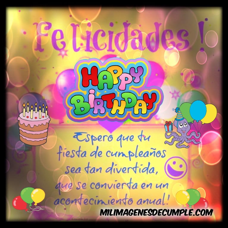 Imagenes De Felicida - Imagenes De Cumpleaños Para Una Concuña , HD Wallpaper & Backgrounds