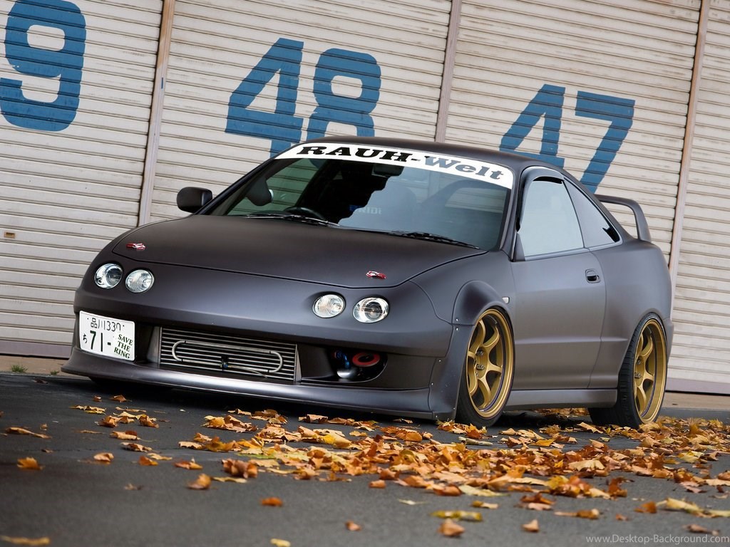 Honda Integra Type R Stance Turfaolam - Nissan Silvia S15 Tuned , HD Wallpaper & Backgrounds