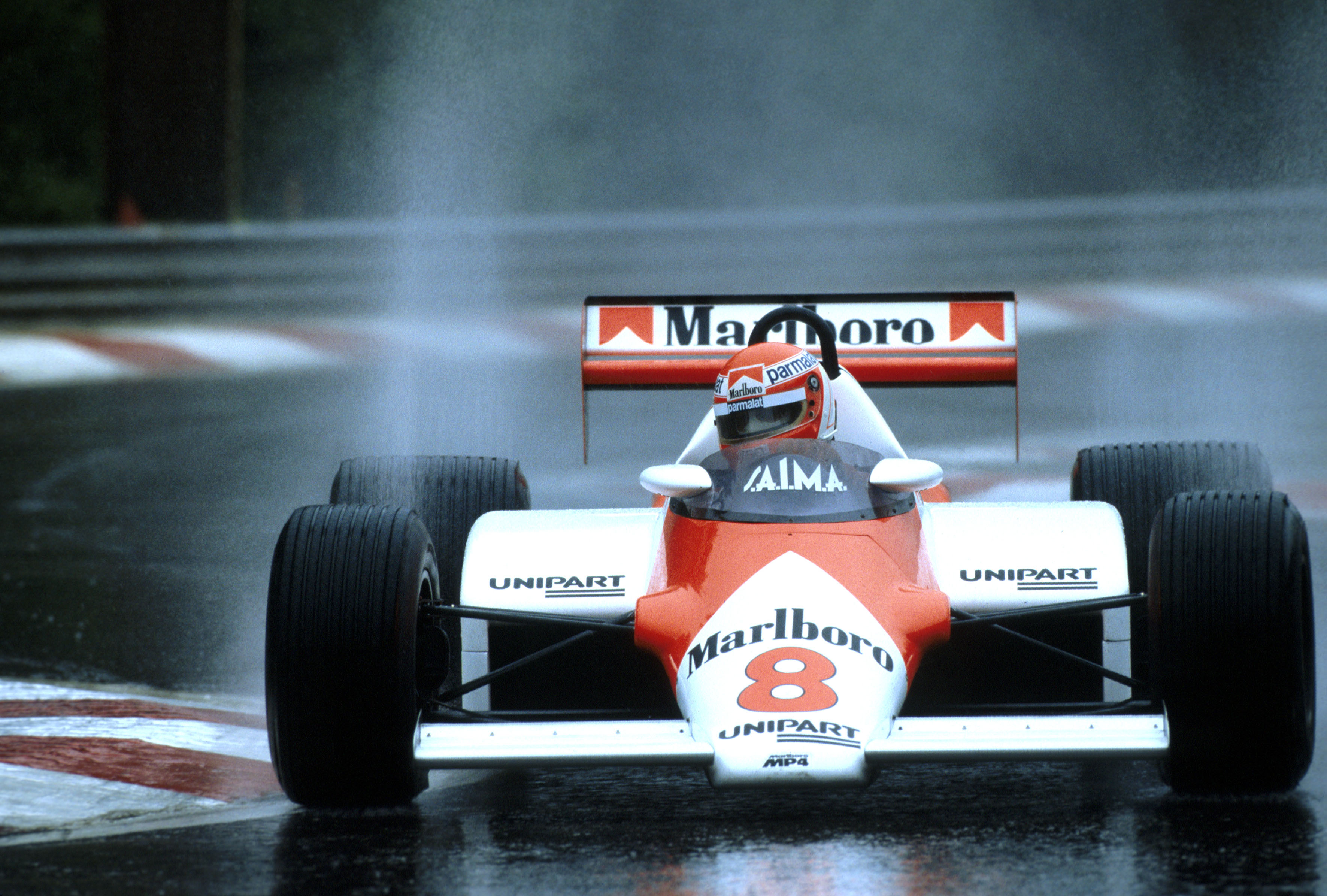 1983 Belgian Gp Spa-francorchamps - Niki Lauda Rain , HD Wallpaper & Backgrounds