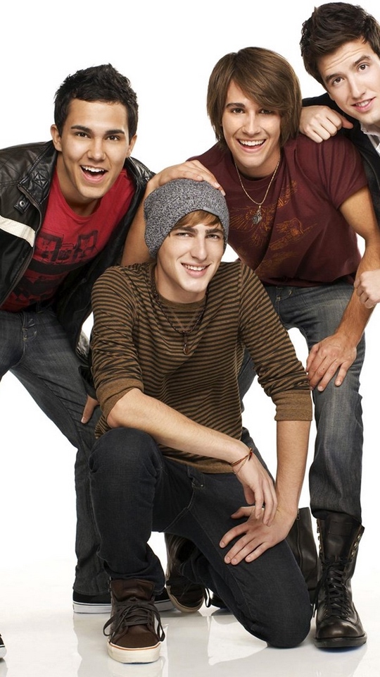 Wallpaper Big Time Rush, Smile, Band, Cap, Hair - Big Time Rush Kendall 2009 , HD Wallpaper & Backgrounds