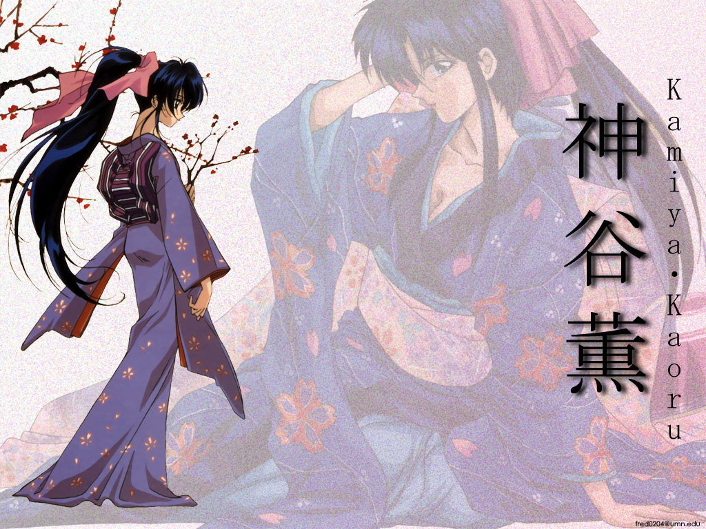 Kaoru Kamiya - Rurouni Kenshin Kaoru Kamiya , HD Wallpaper & Backgrounds