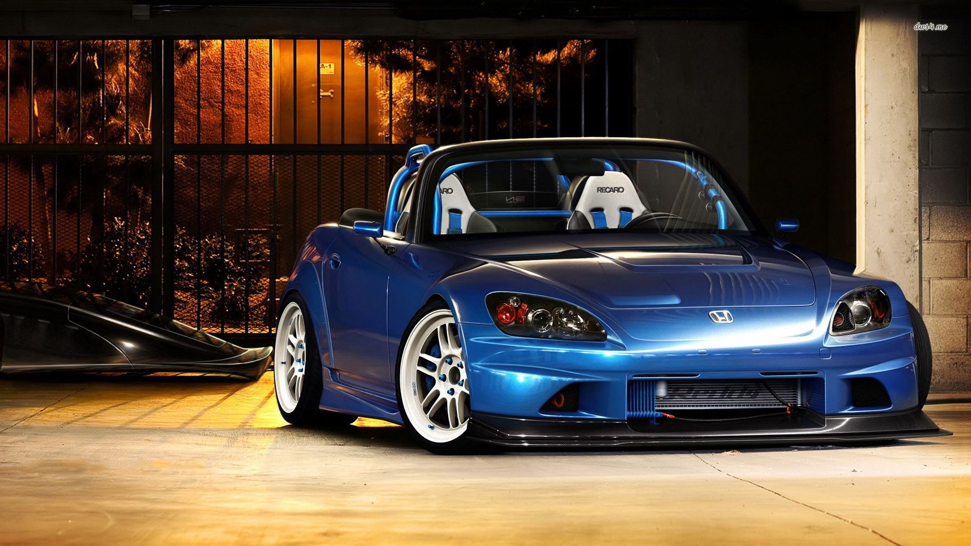 Honda S2000 Wallpaper - Honda S2000 Tuning Blue , HD Wallpaper & Backgrounds