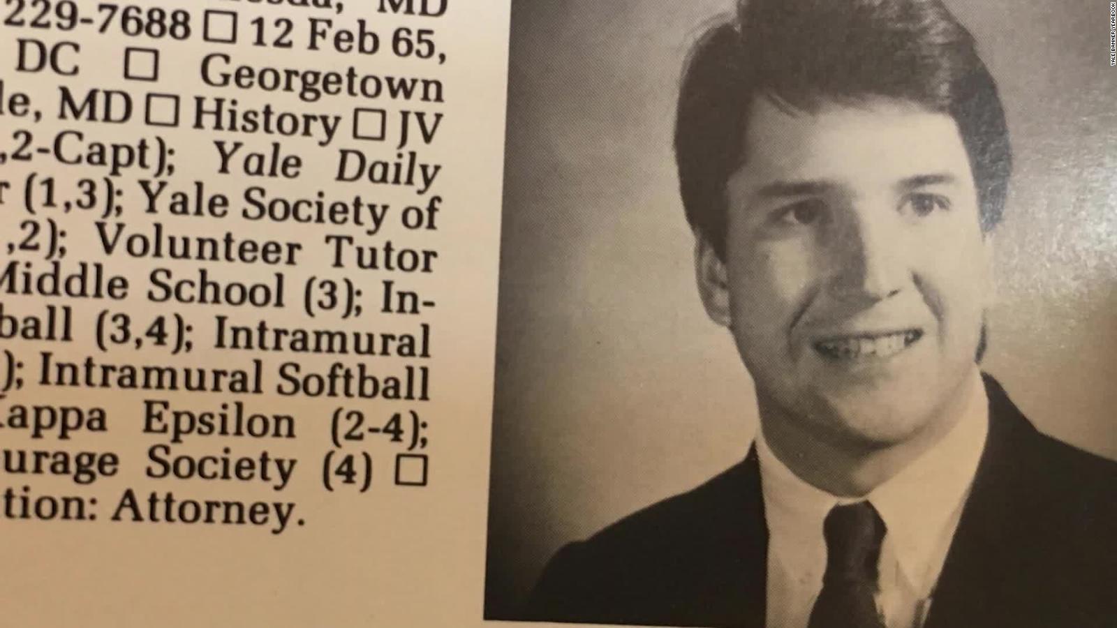 Yale Classmates Remember Very Different Images Of Brett - Brett Kavanaugh Yearbook Page , HD Wallpaper & Backgrounds