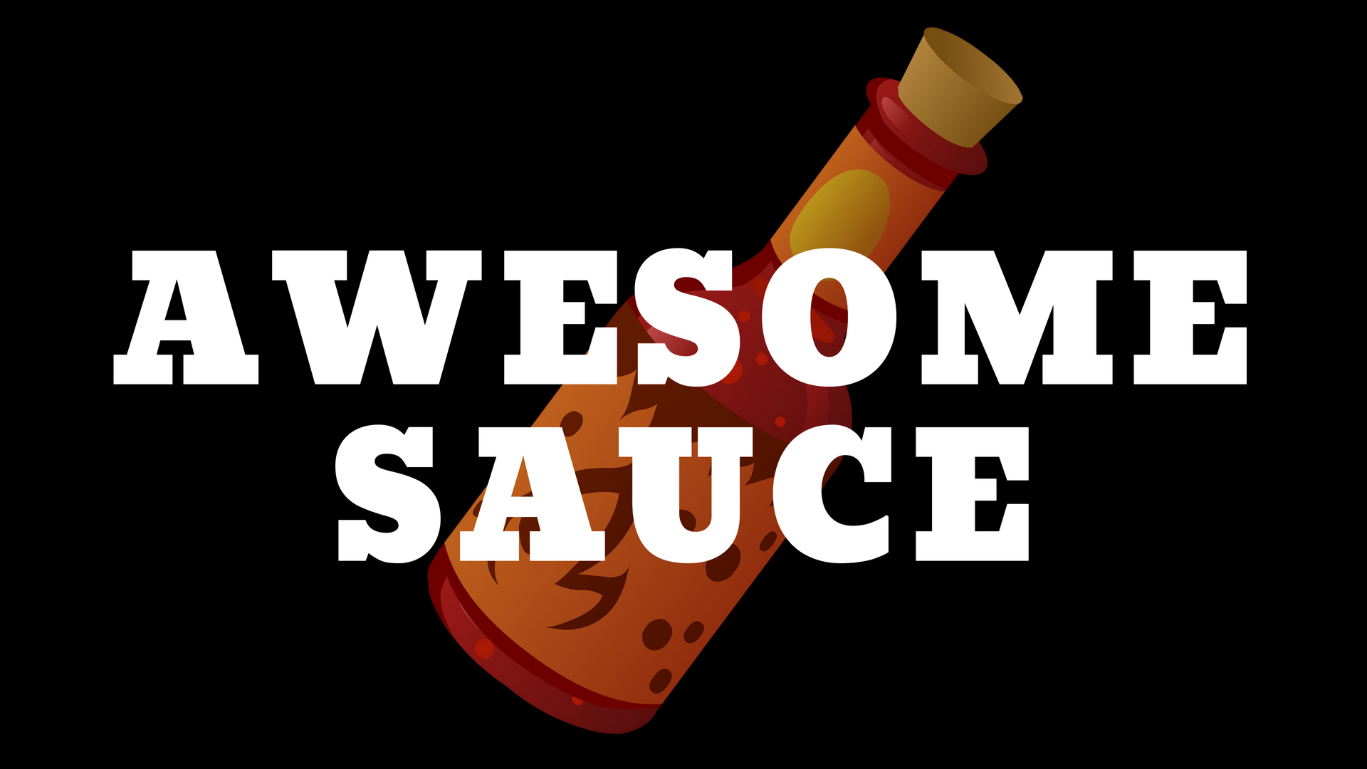 Awesome Sauce {free Desktop Wallpaper} - Graphic Design , HD Wallpaper & Backgrounds