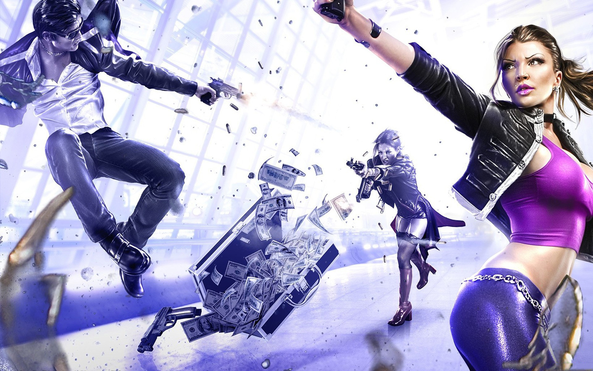 The Third Hd Wallpaper - Saints Row 3 Hd , HD Wallpaper & Backgrounds