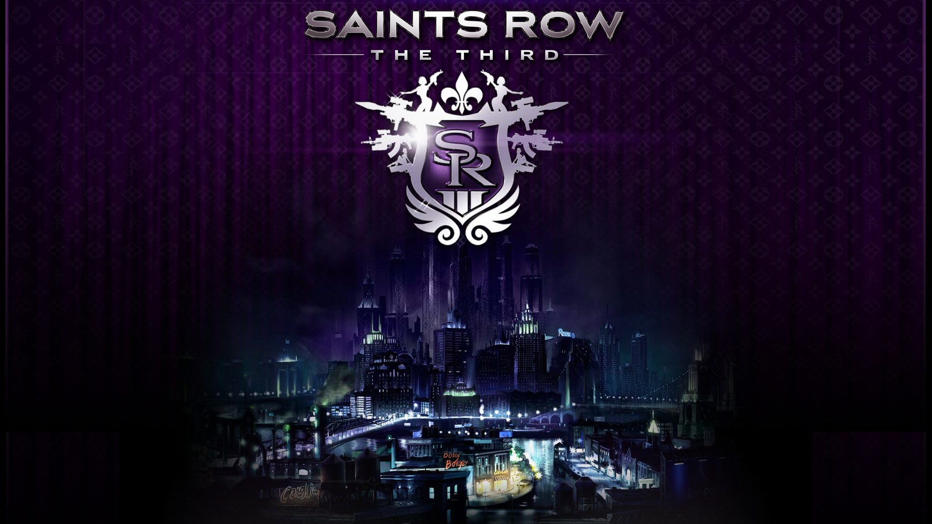 Saints Row The Third Wallpaper - Hd Saints Row 3 , HD Wallpaper & Backgrounds