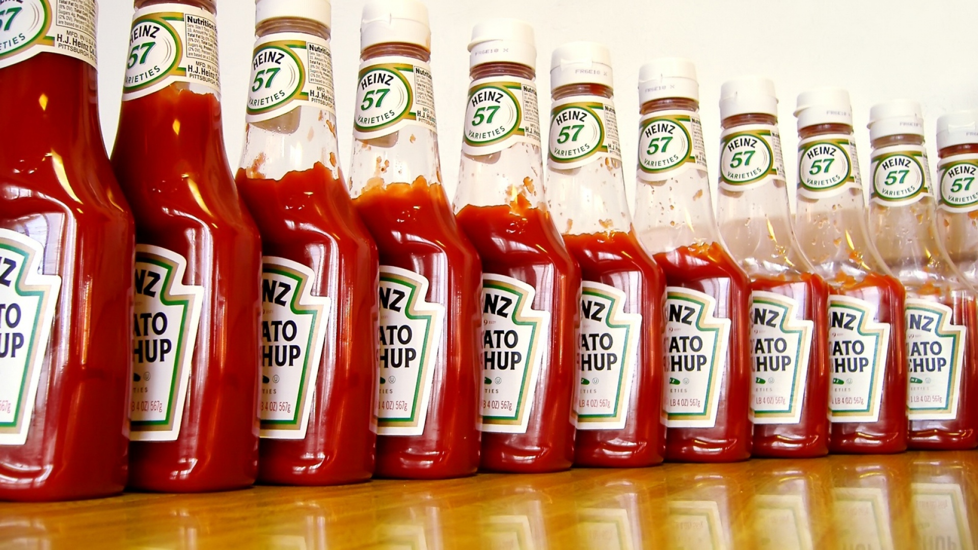 Heinz, Catsup, Firm - Lot Of Ketchup Bottles , HD Wallpaper & Backgrounds