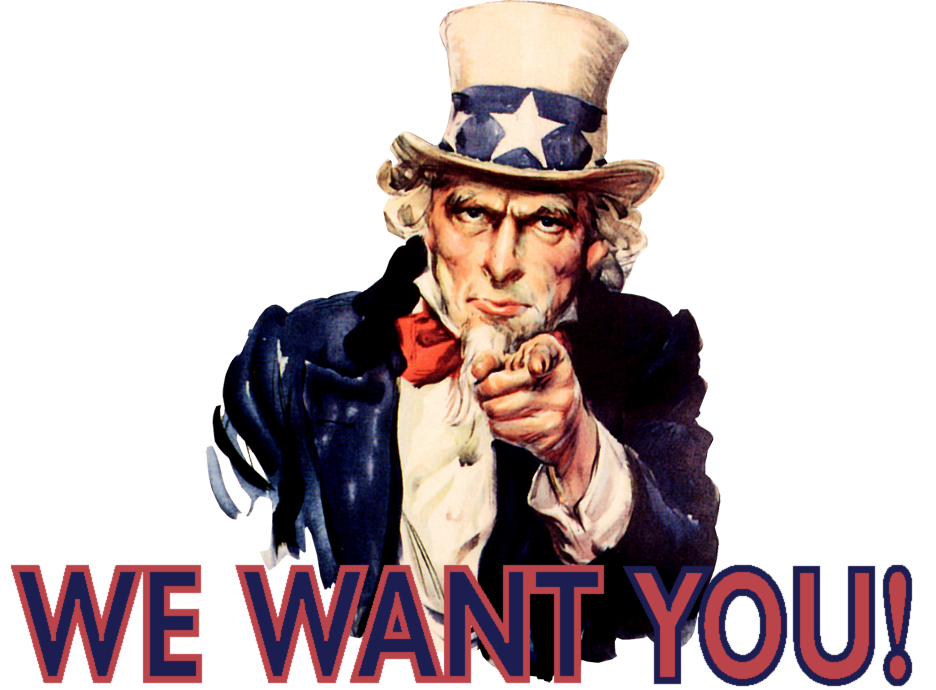 Uncle Sam Clipart I Want You - Uncle Sam Wants U , HD Wallpaper & Backgrounds