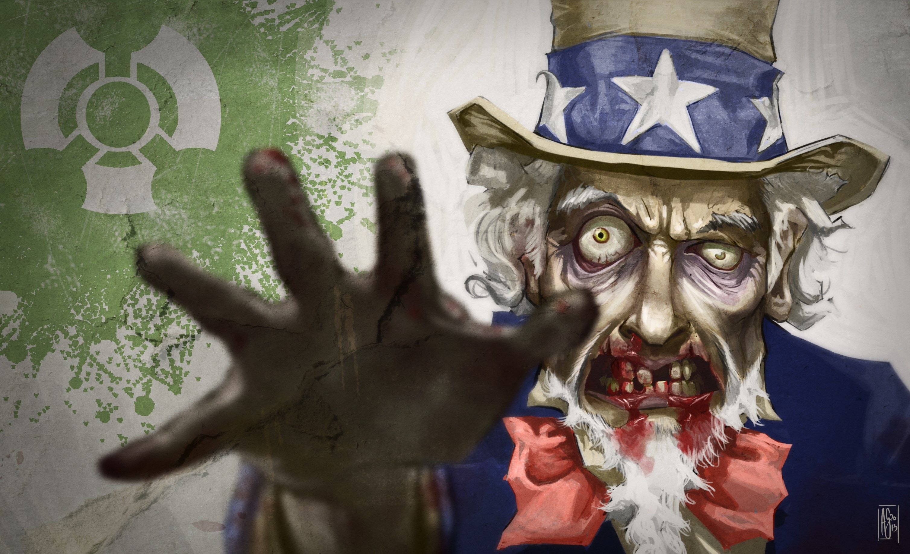 High Resolution Wallpapers Uncle Sam - Scary 4th Of July , HD Wallpaper & Backgrounds