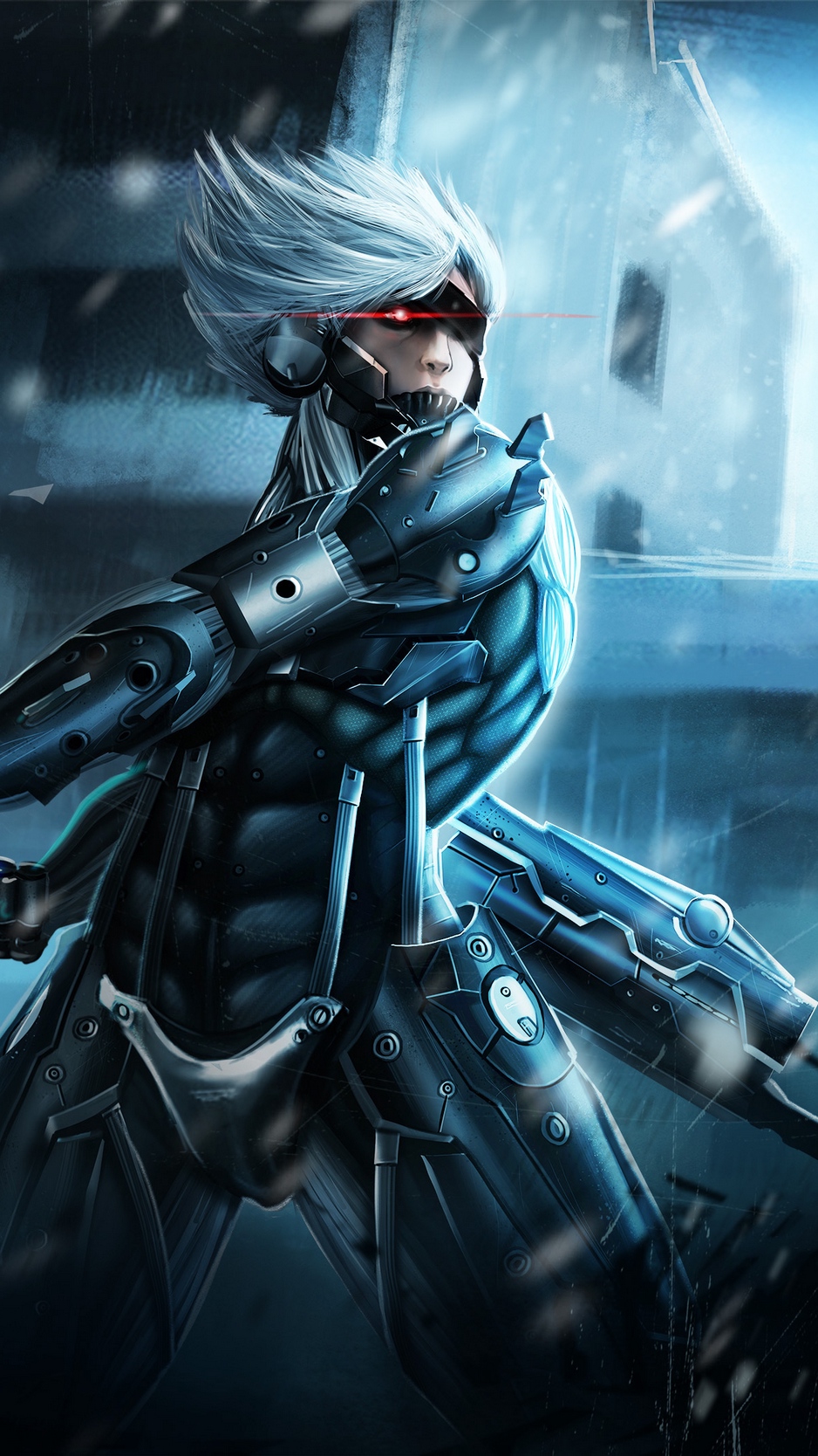 Wallpaper Metal Gear Rising, Raiden, Armor, Warrior, - Metal Gear Rising Wallpaper 4k , HD Wallpaper & Backgrounds