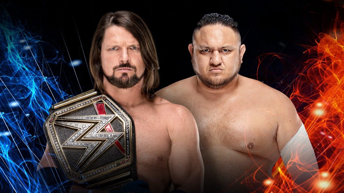 Updated Wwe Super Show-down Card Aj Styles Vs - Wwe Super Showdown Matches , HD Wallpaper & Backgrounds